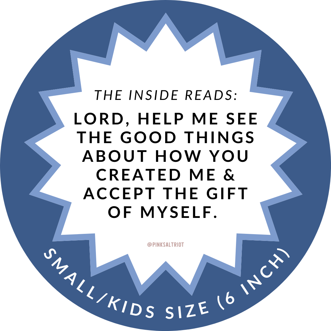 Accept the Gift of Myself Kids’ TruthBand-Pink Salt Riot