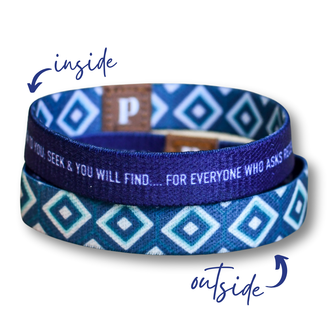 Ask & Seek Womens TruthBand-Pink Salt Riot