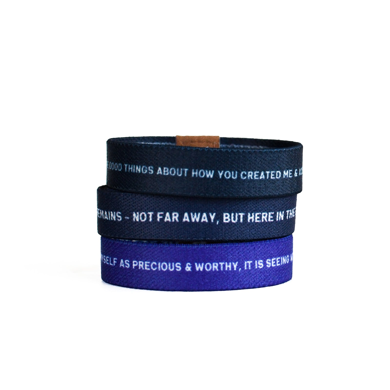 Self Worth & Anti-Anxiety Kids Truthband Bundle-Pink Salt Riot