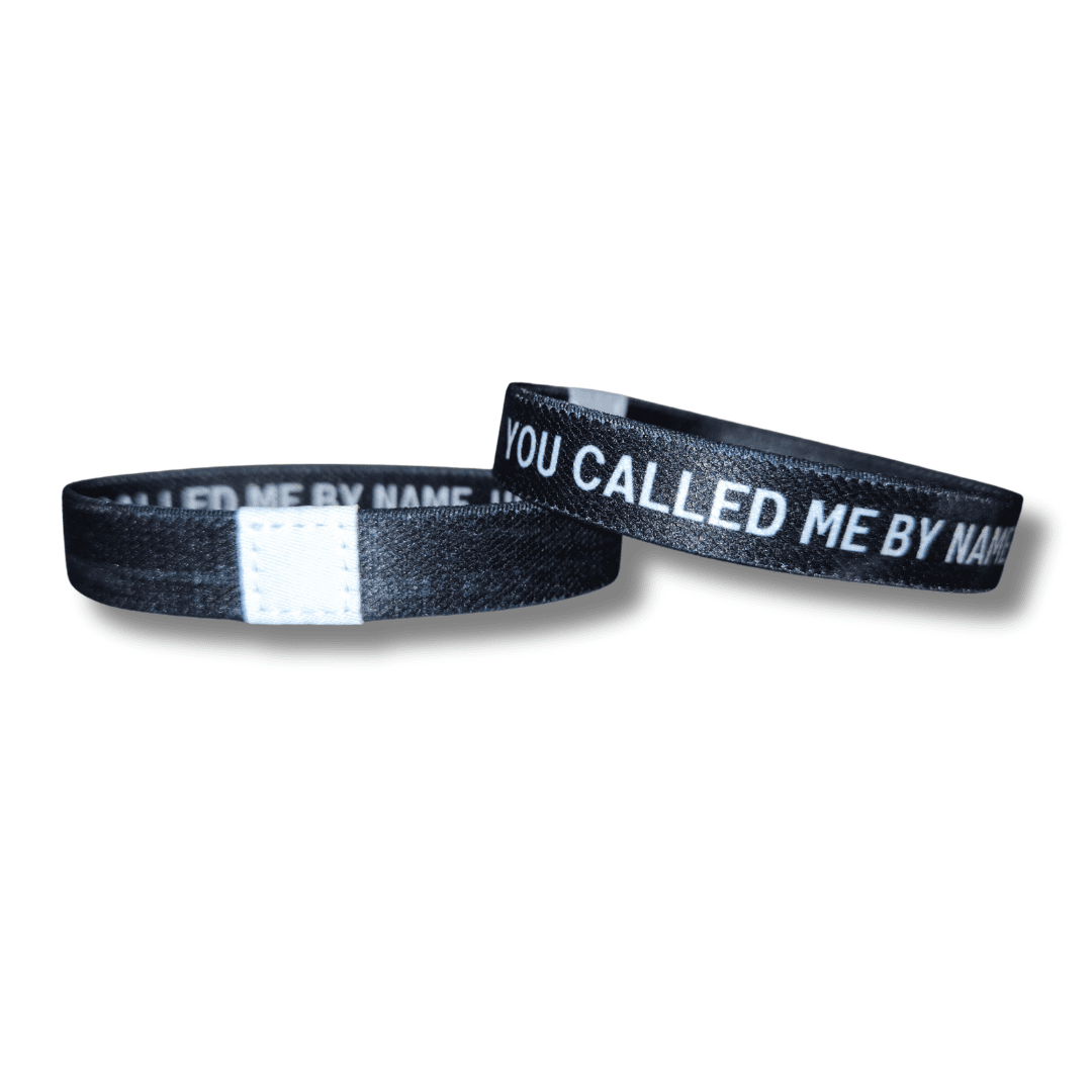 Called By Name Pastor Mens TruthBand- Pink Salt Riot- slanted