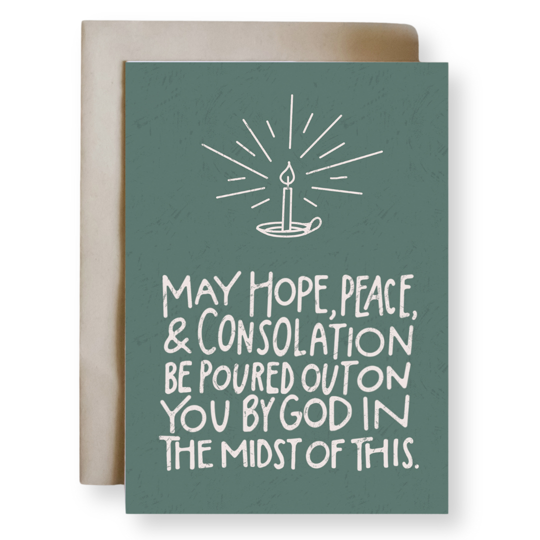 Consolation Card-Pink Salt Riot