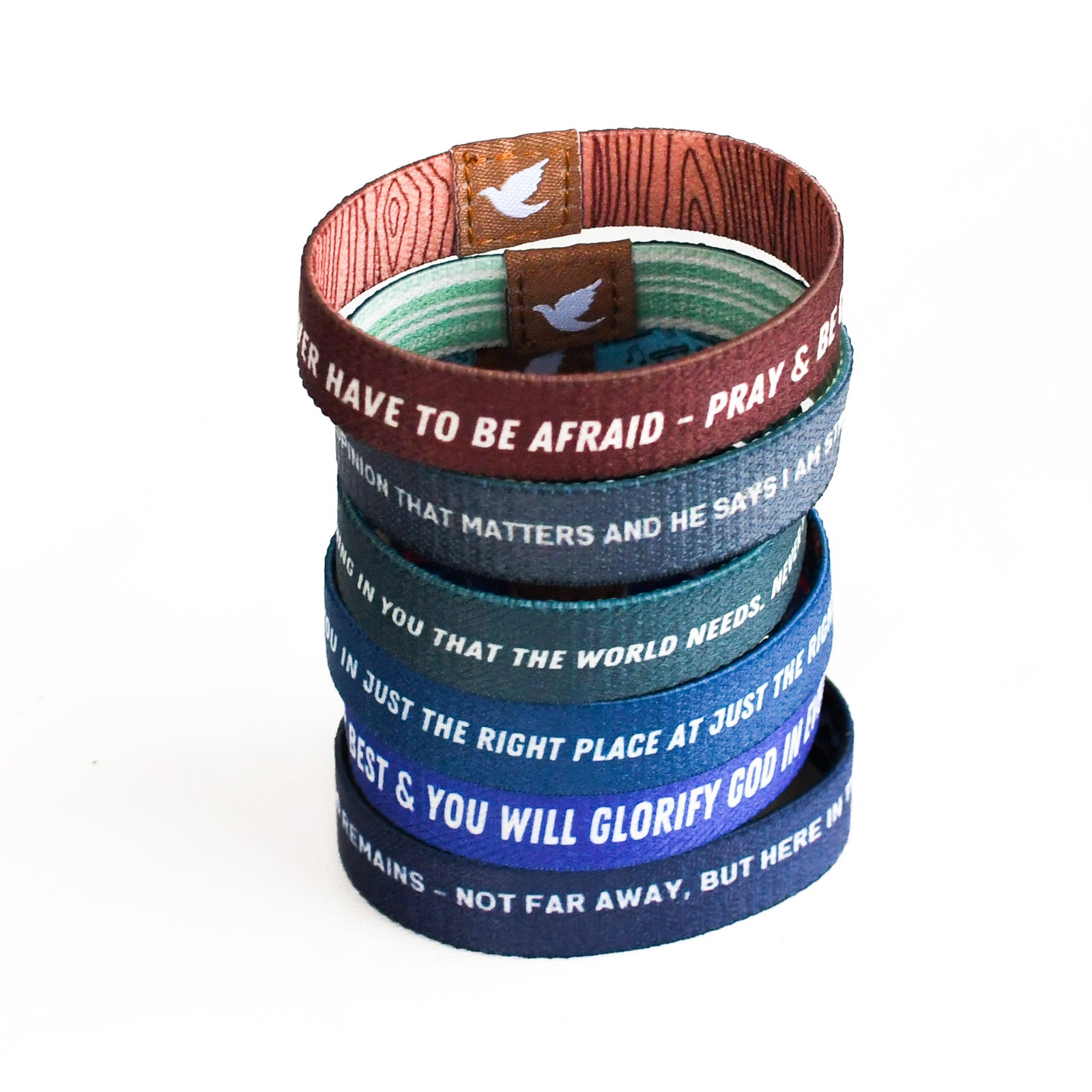 Essential Messages Boys Truthband Stack-Pink Salt Riot