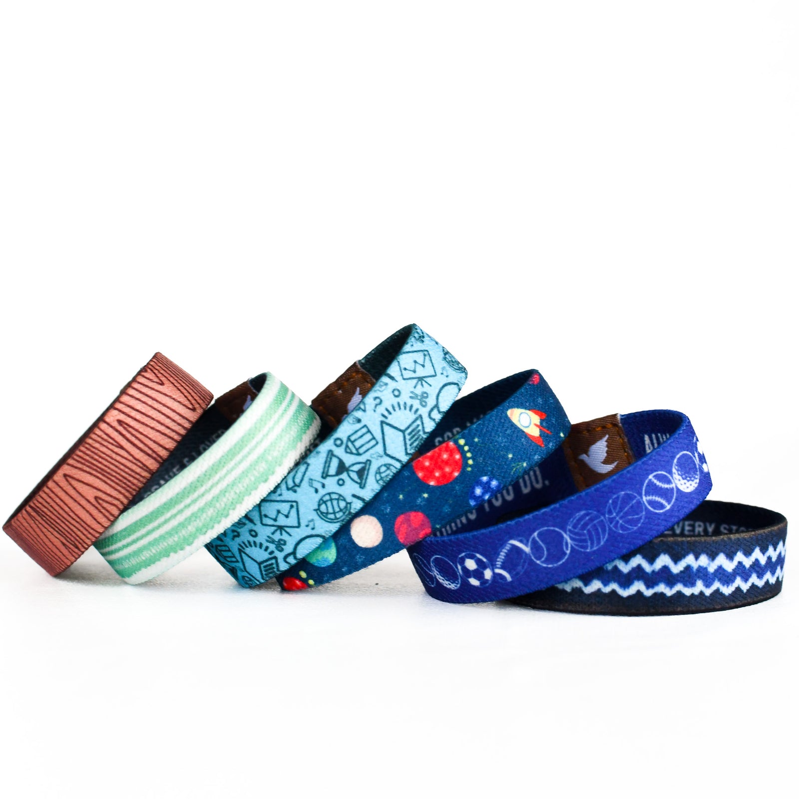 Essential Messages Boys Truthband Stack-Pink Salt Riot