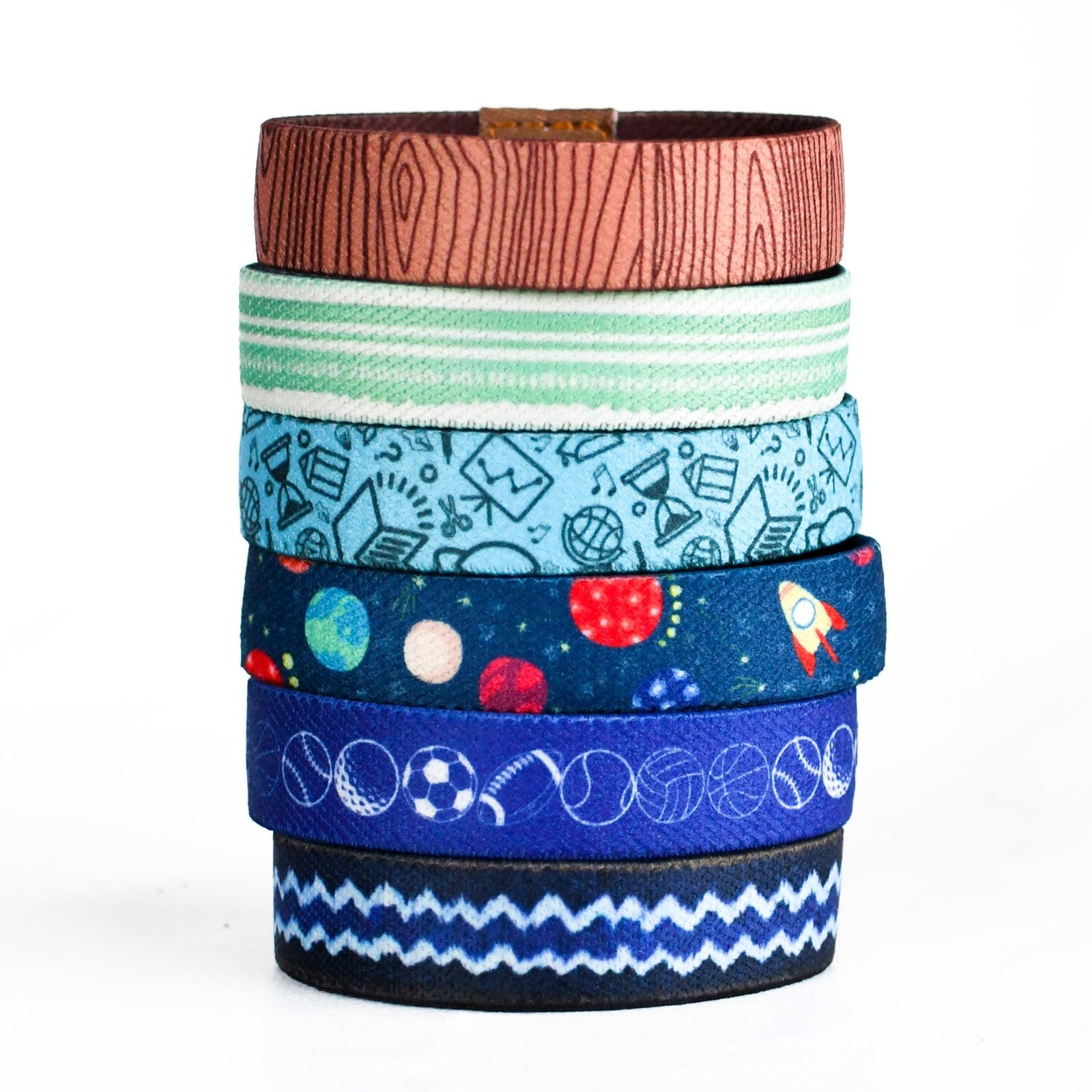 Essential Messages Boys Truthband Stack-Pink Salt Riot