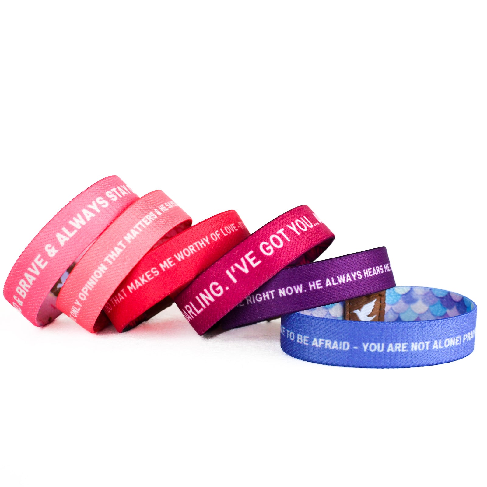 Essential Truths Stack for Girls-Pink Salt Riot words out