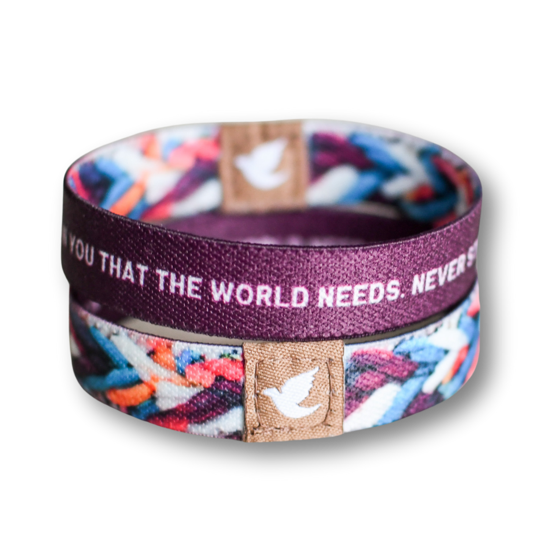 Give Your Gift Womens TruthBand-Pink Salt Riot