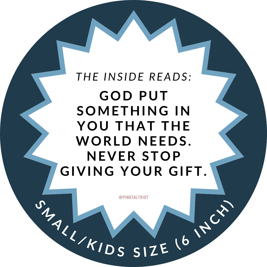 Give Your Gift Kids TruthBand-Pink Salt Riot