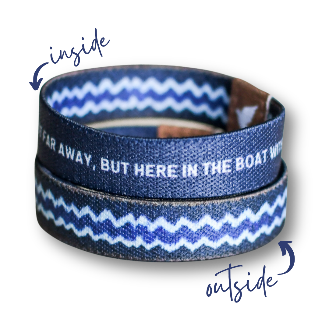 God Remains in the Boat Kid’s TruthBand-Pink Salt Riot