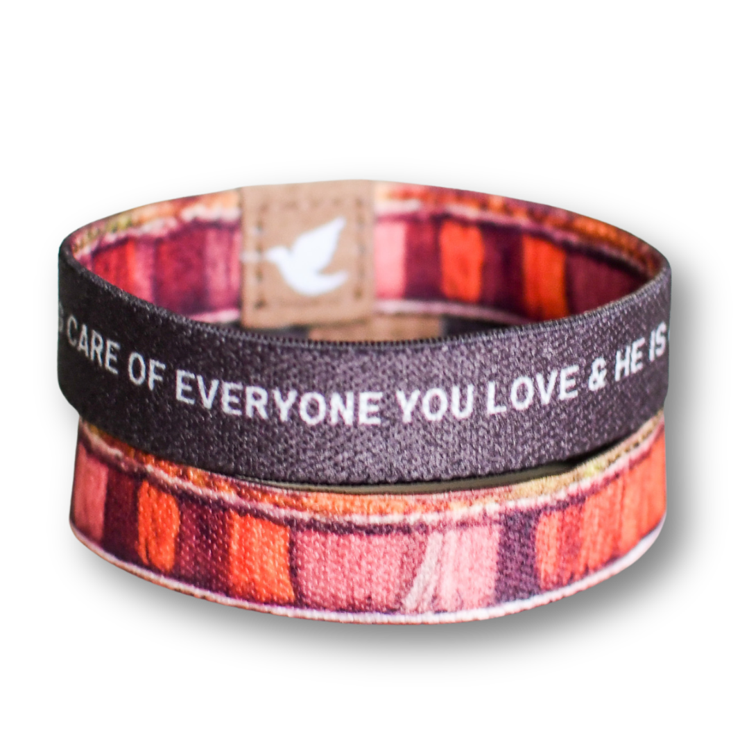 God’s Holding Everyone You Love Kid’s TruthBand-Pink Salt Riot