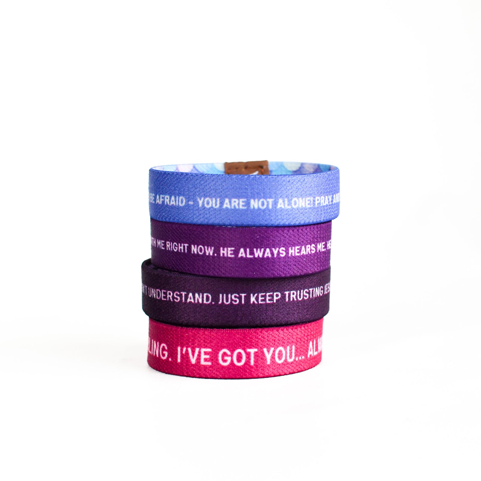 God's Princess Stack for Girls-Pink Salt Riot words out