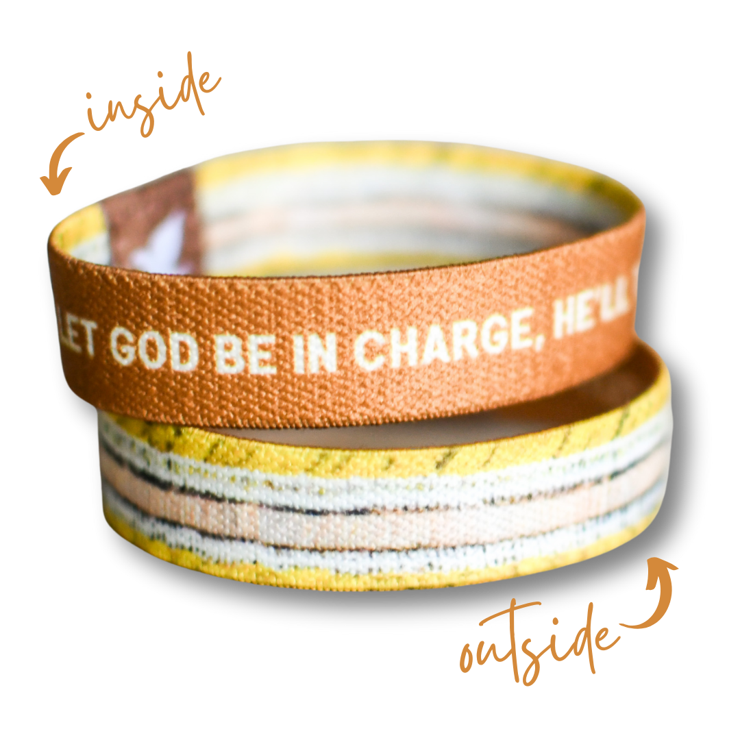 Let God Be in Charge Kids’ TruthBand-Pink Salt Riot