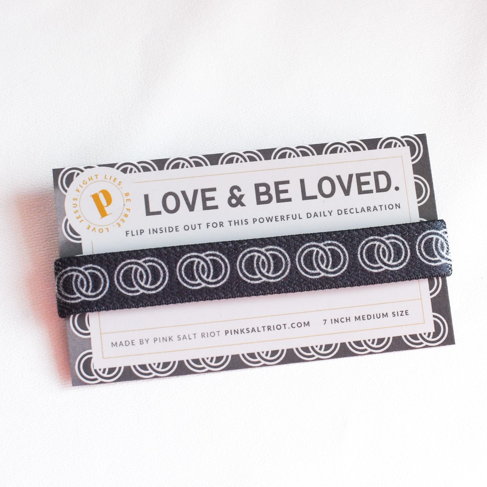 Love and Be Loved Womens TruthBand-Pink Salt Riot