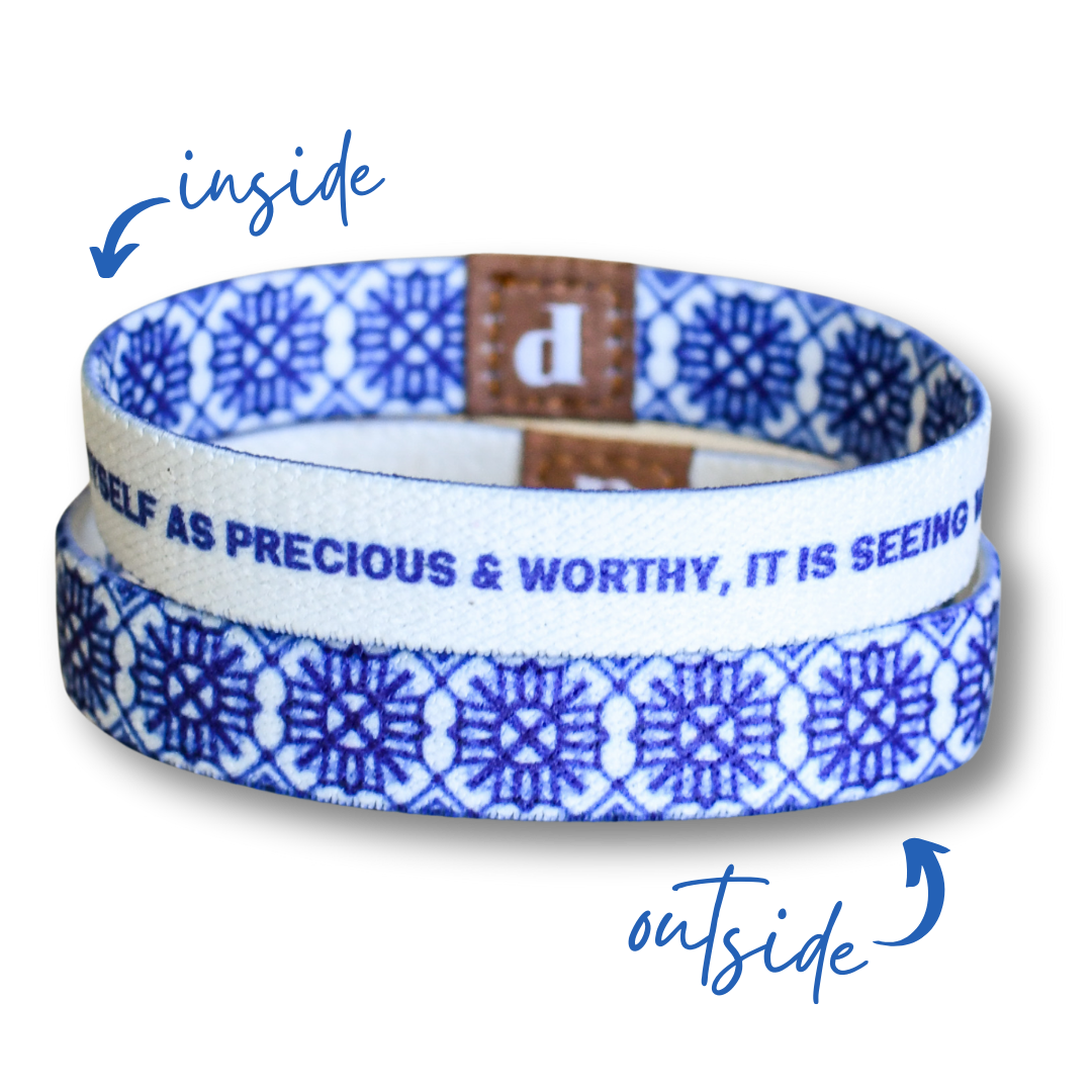 See Yourself With God's Eyes Womens TruthBand-Pink Salt Riot
