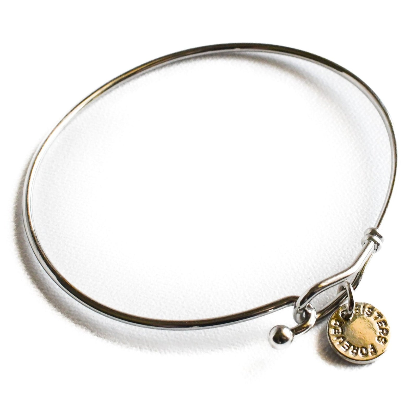 Sisters Forever Bangle-Pink Salt Riot
