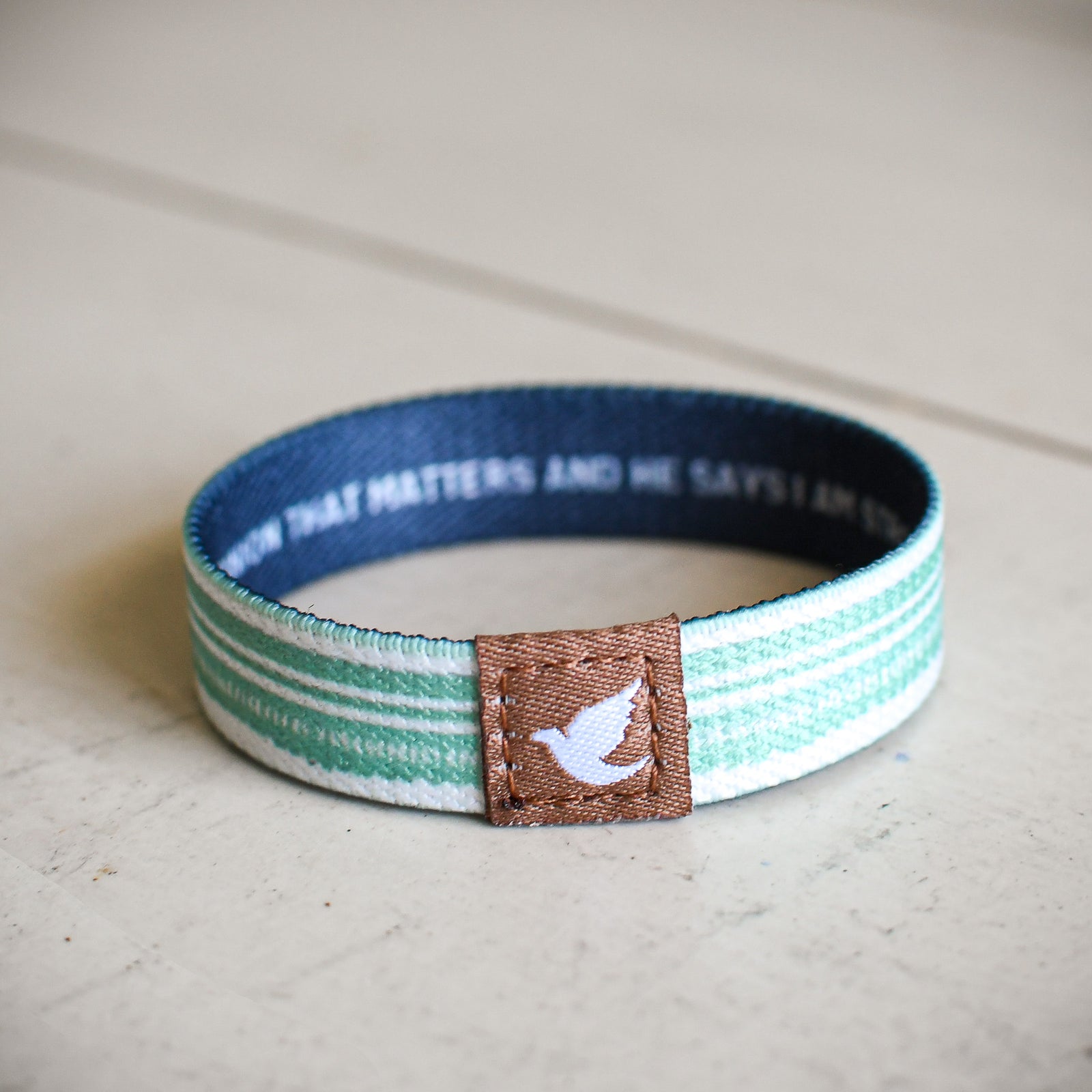 Strong, Brave, & Loved Kids Truthband-Pink Salt Riot