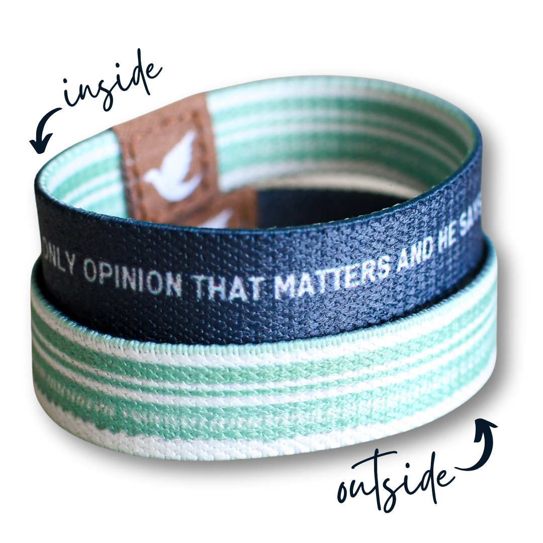 Essential Messages Boys Truthband Stack-Pink Salt Riot