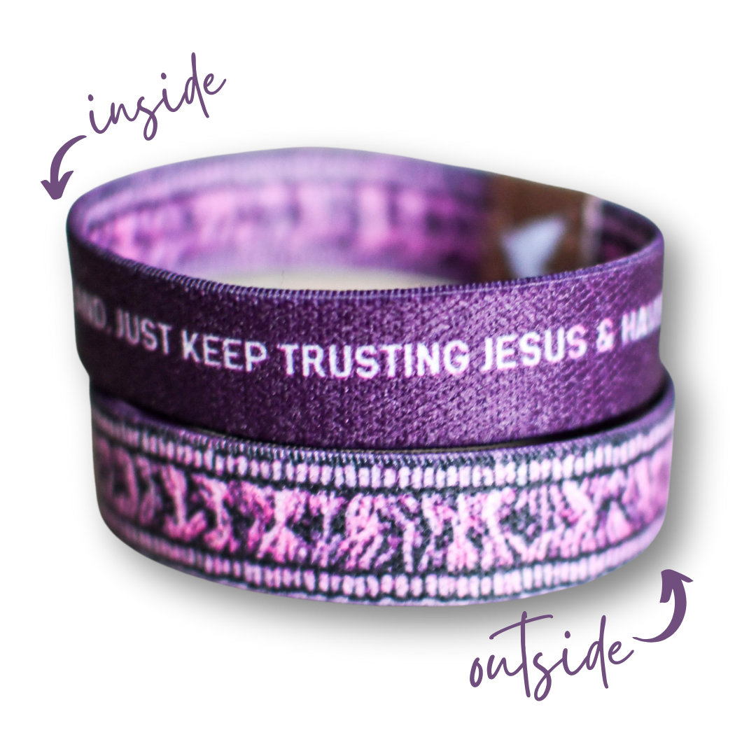 We Don’t Have to Know Why Kid’s TruthBand-Pink Salt Riot inside outside