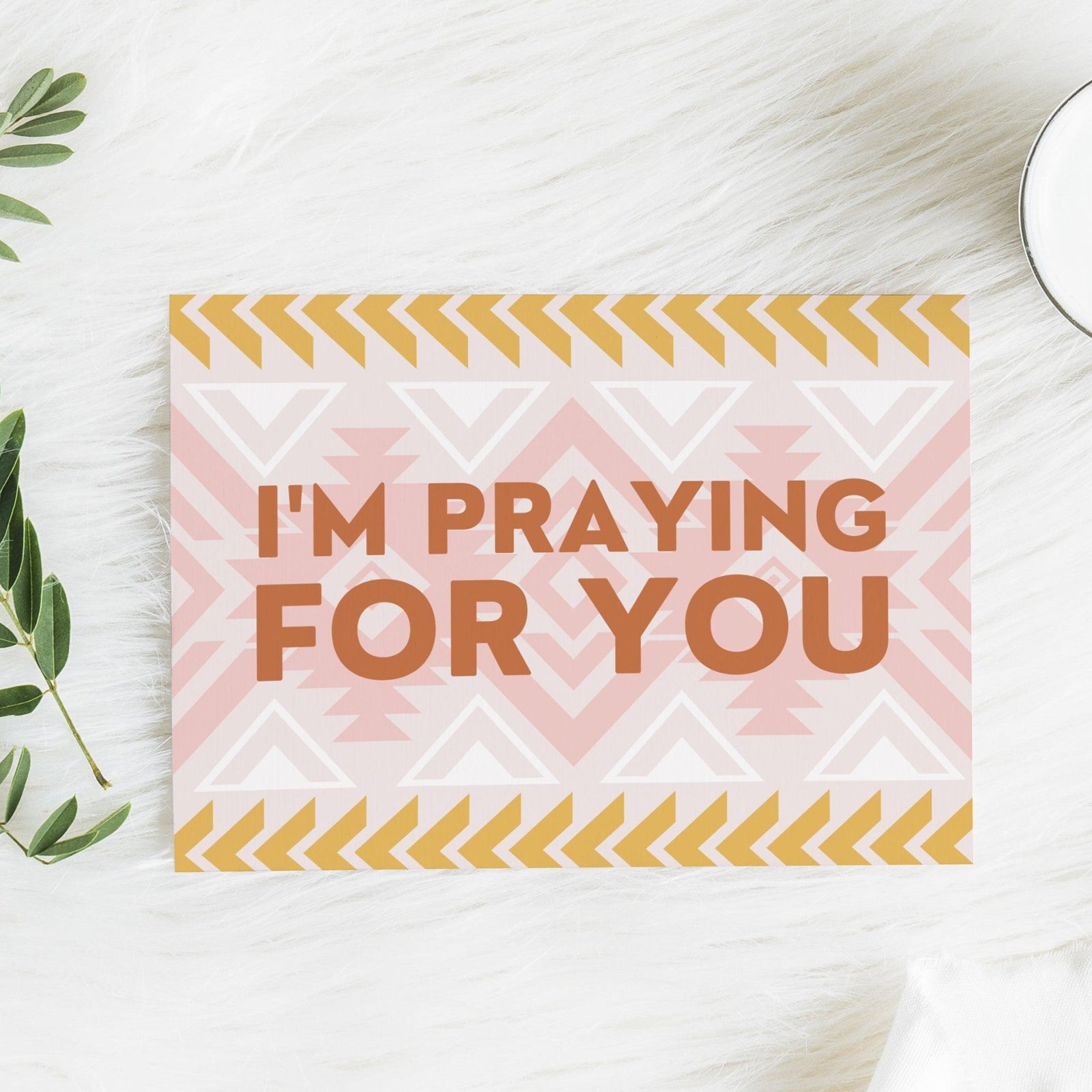 I'm Praying for You Card - Pink Salt Riot