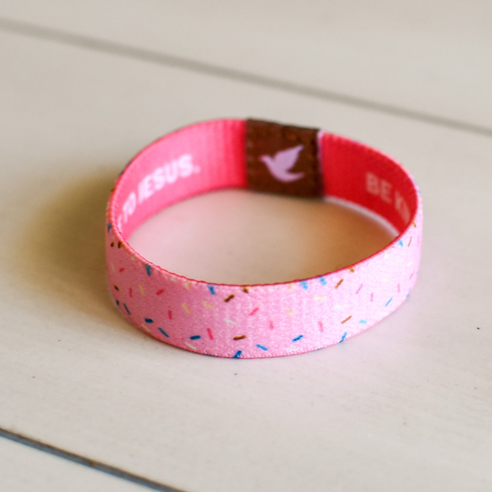 Kind and Brave Sprinkles Kids TruthBand - Pink Salt Riot
