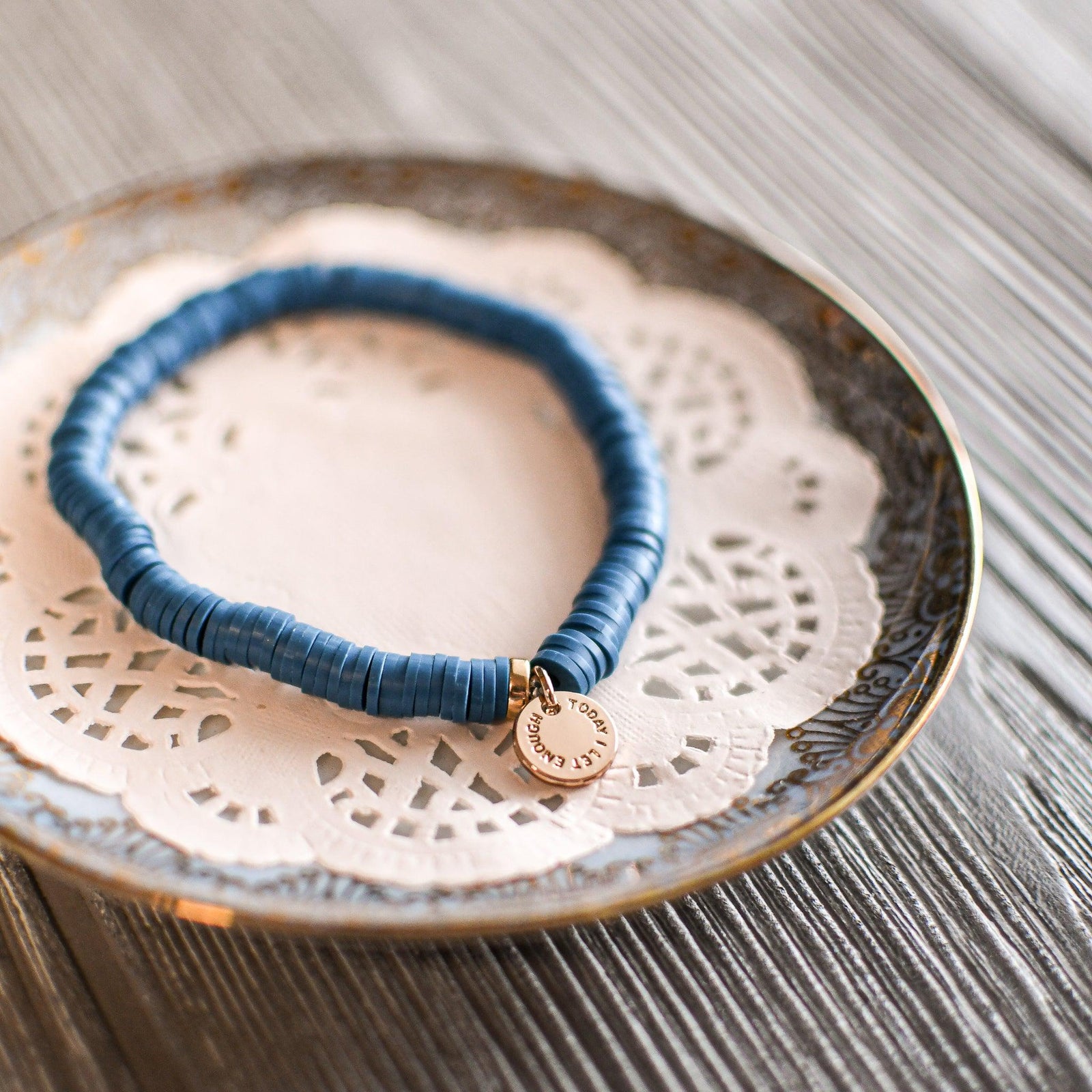 My Worth Remains Stacking Bracelets - Pink Salt Riot