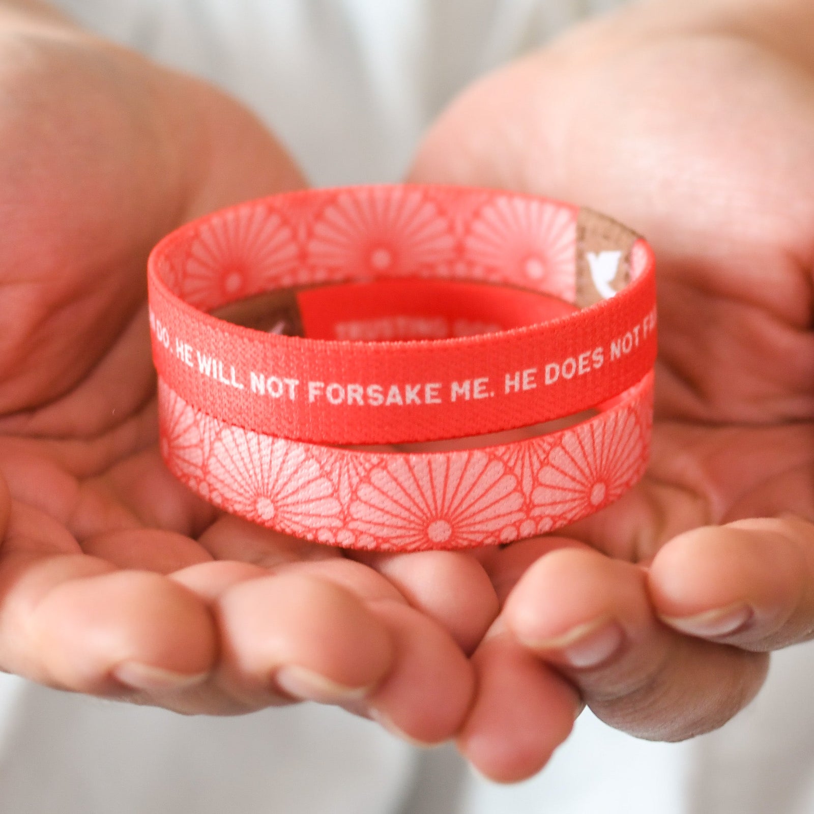 Trusting God Is Safe Womens TruthBand - Pink Salt Riot