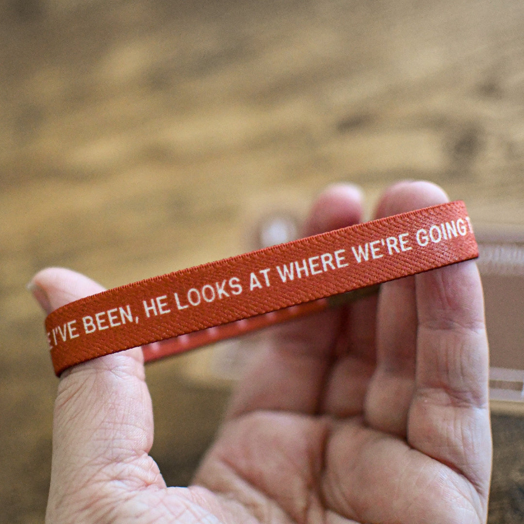 Where We're Going Together Mens TruthBand - Pink Salt Riot up close 2