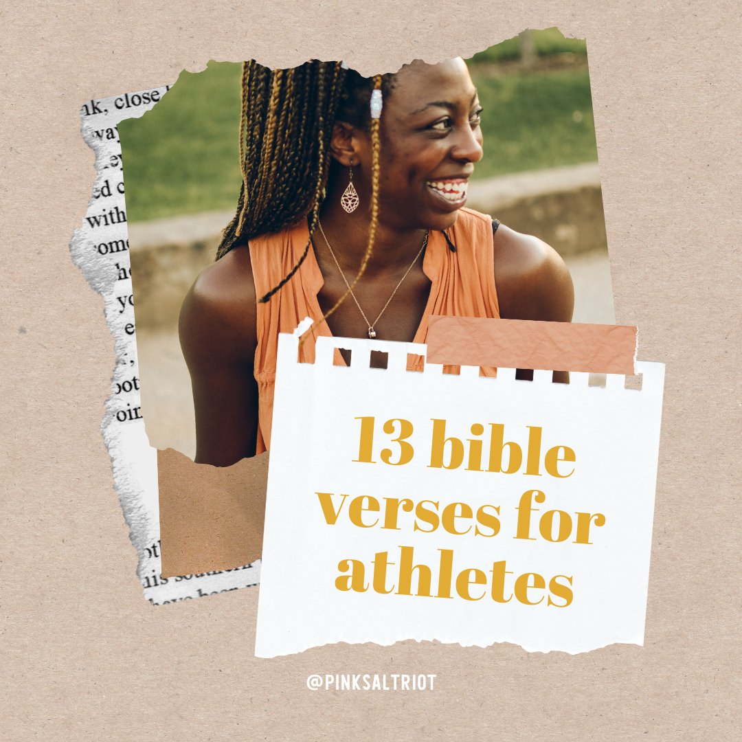 13 Bible Verses for Athletes - Pink Salt Riot