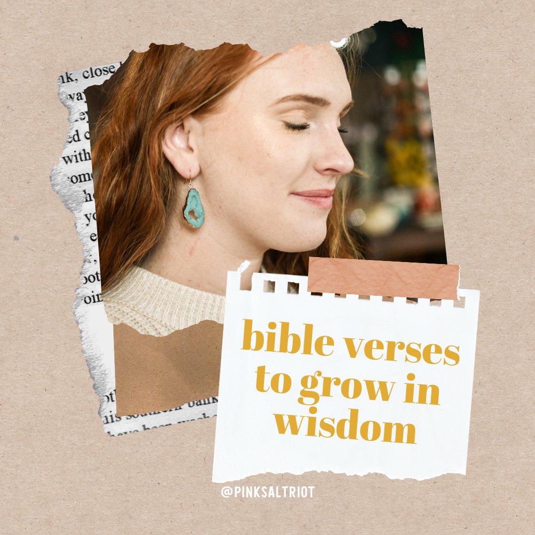 Bible Verses to Help You Grow in Wisdom - Pink Salt Riot