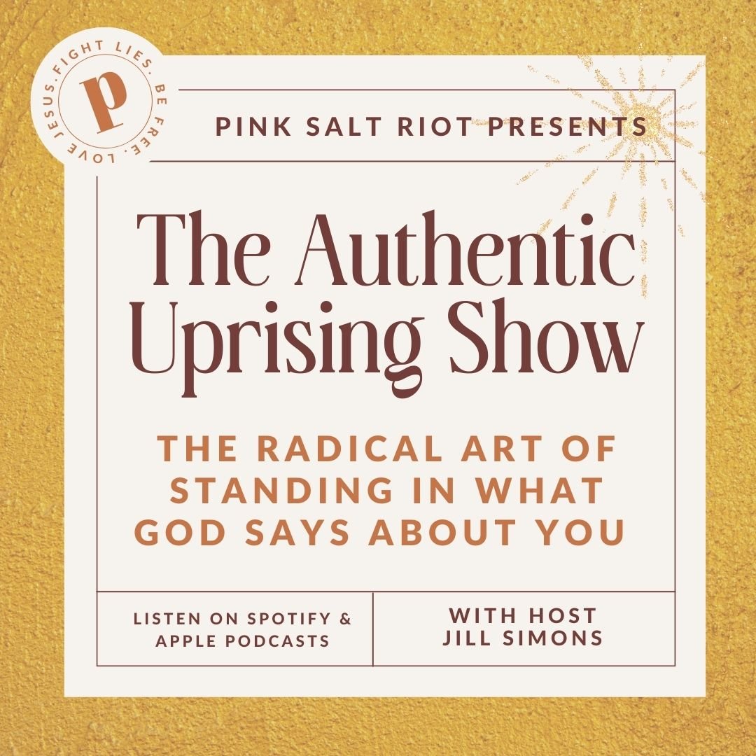 Ep 4.10 - Monday Mini: Standing in What God Says About Me When I'm Not at my Best - Pink Salt Riot
