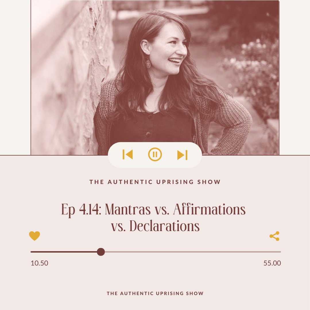 Ep. 4.14 Mantras vs. Affirmations vs. Declarations - Pink Salt Riot