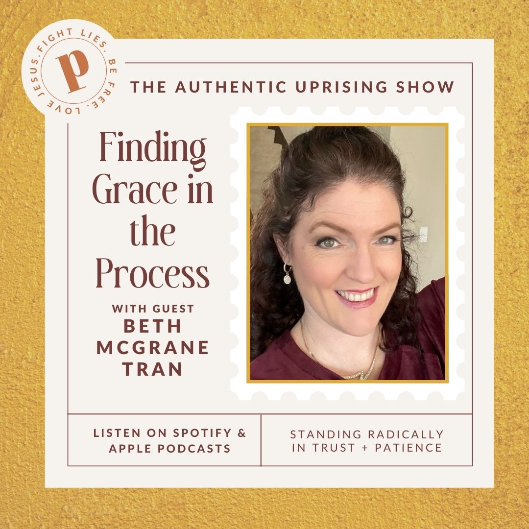 Ep. 4.24 Grace for the Process with Beth McGrane Tran - Pink Salt Riot