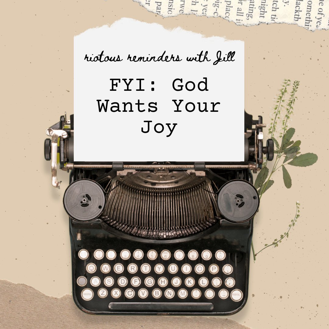 FYI: God Wants Your Joy - Pink Salt Riot