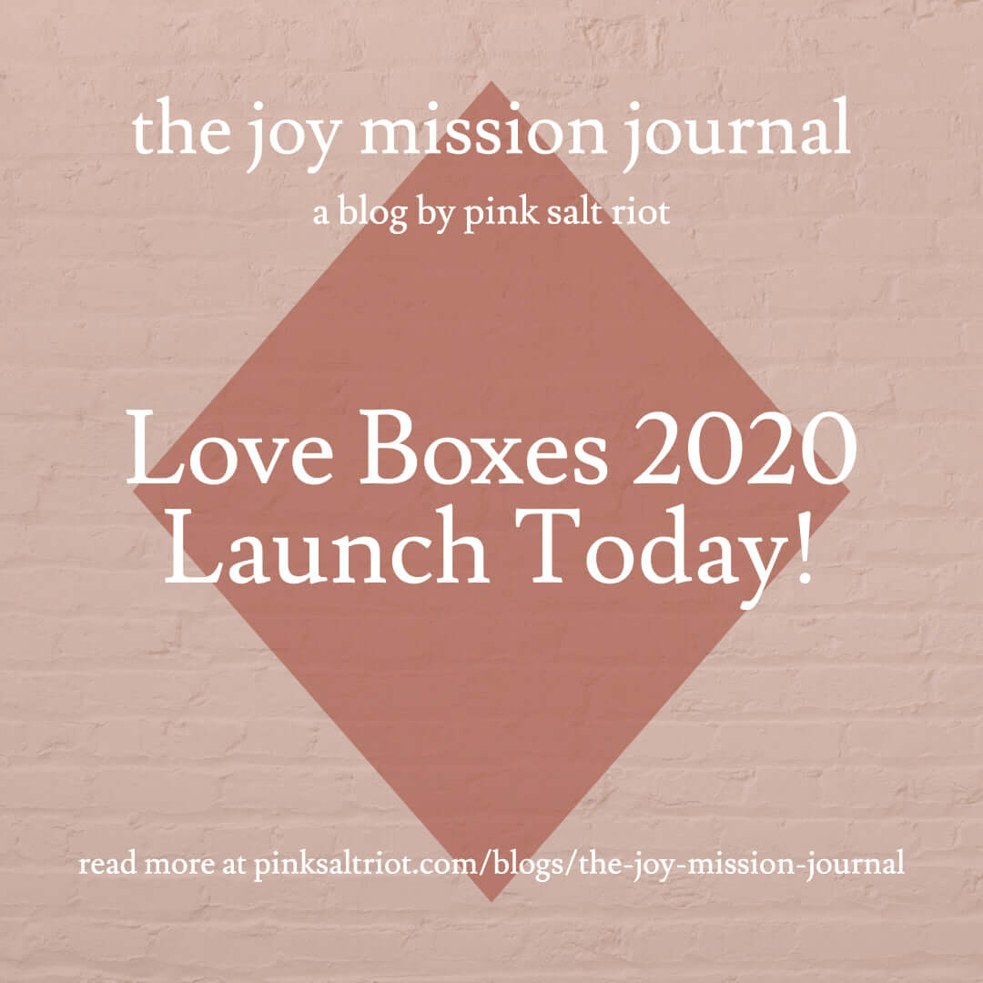 Love Boxes 2020 Launch Today! - Pink Salt Riot