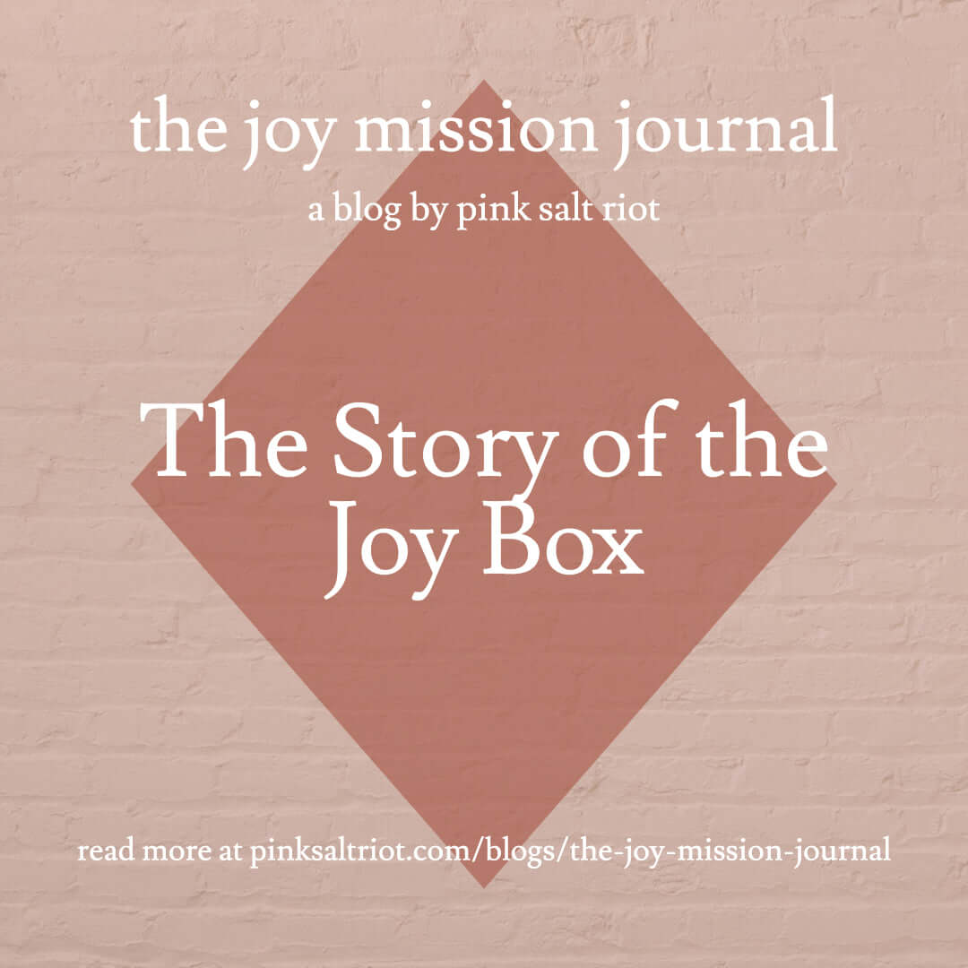 The Story of the Joy Box - Pink Salt Riot