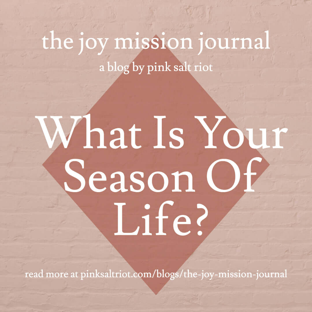 What Is Your Season of Life? - Pink Salt Riot