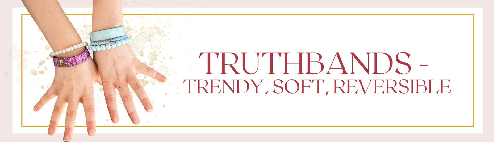 TruthBands - Bracelets élastiques souples avec déclaration