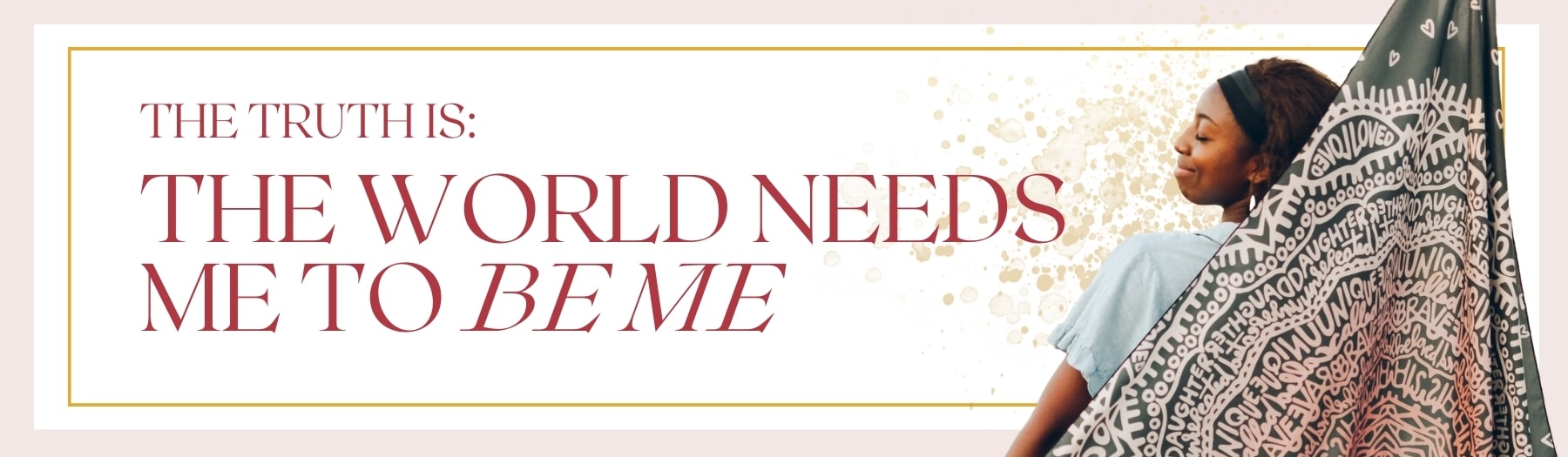 The World Needs Me to Be Me Bracelets - Pink Salt Riot