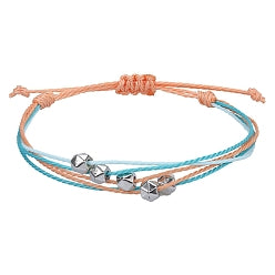 Choose Your Charm - Boho Style Multi-Strand Beaded Bracelet-Pink Salt Riot