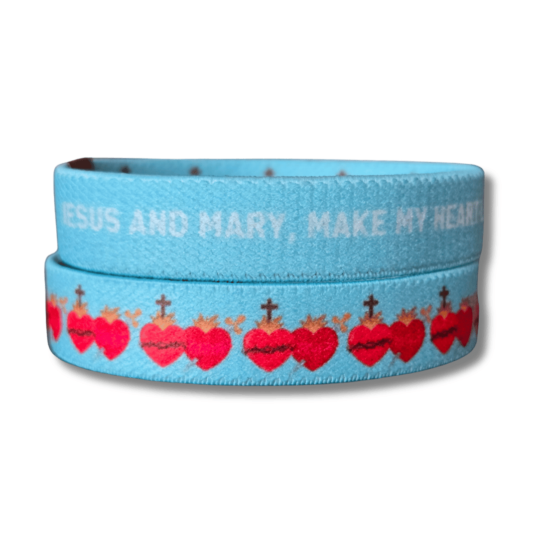 2 Hearts Medium TruthBand- Pink Salt Riot