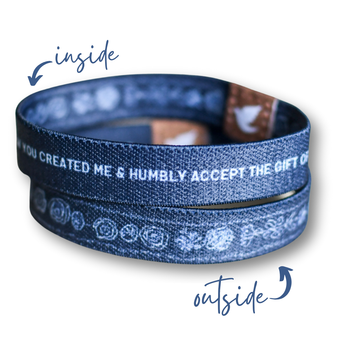 Accept the Gift of Yourself Women’s TruthBand-Pink Salt Riot