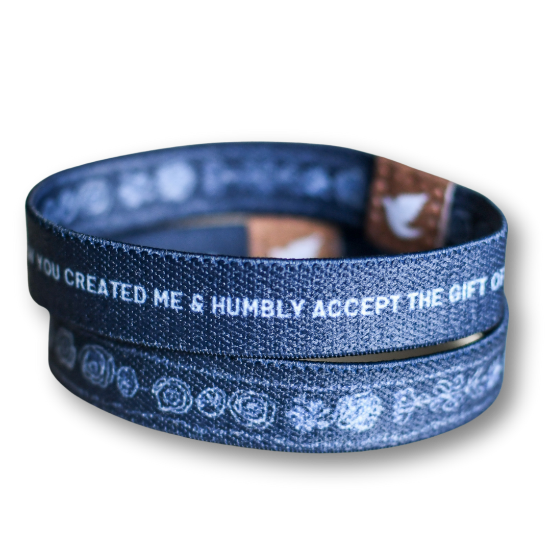 Accept the Gift of Yourself Women’s TruthBand-Pink Salt Riot