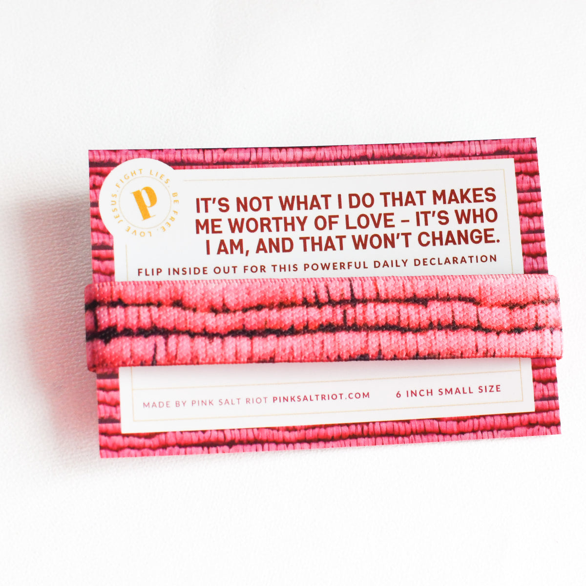 Already Worthy Kids TruthBand-Pink Salt Riot