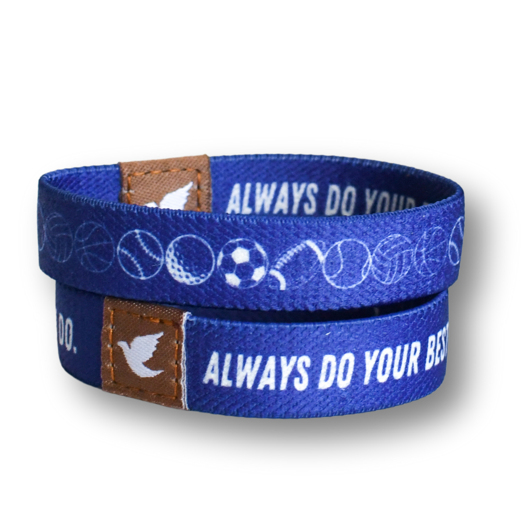 Always Do Your Best Kids TruthBand-Pink Salt Riot