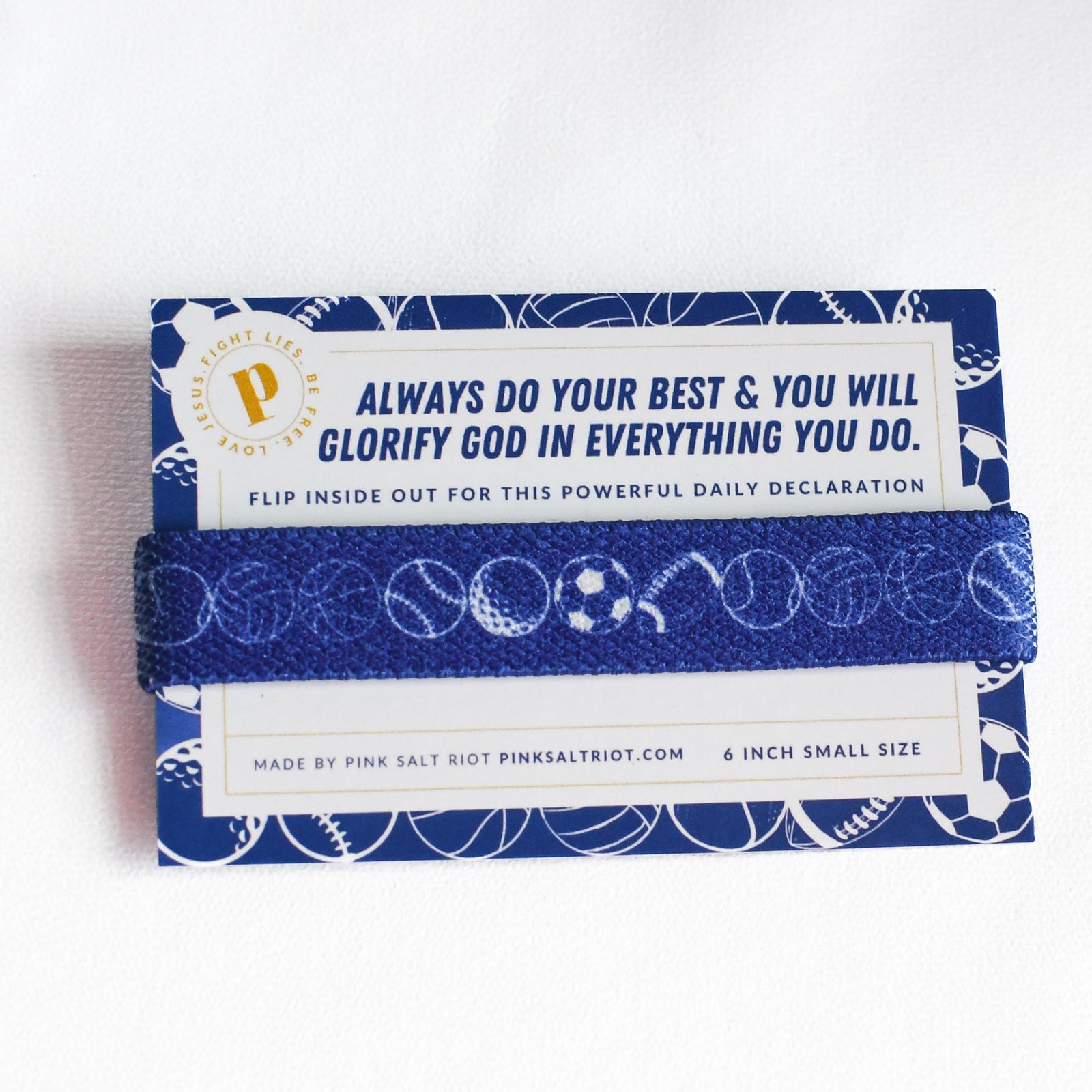 Always Do Your Best Kids TruthBand-Pink Salt Riot