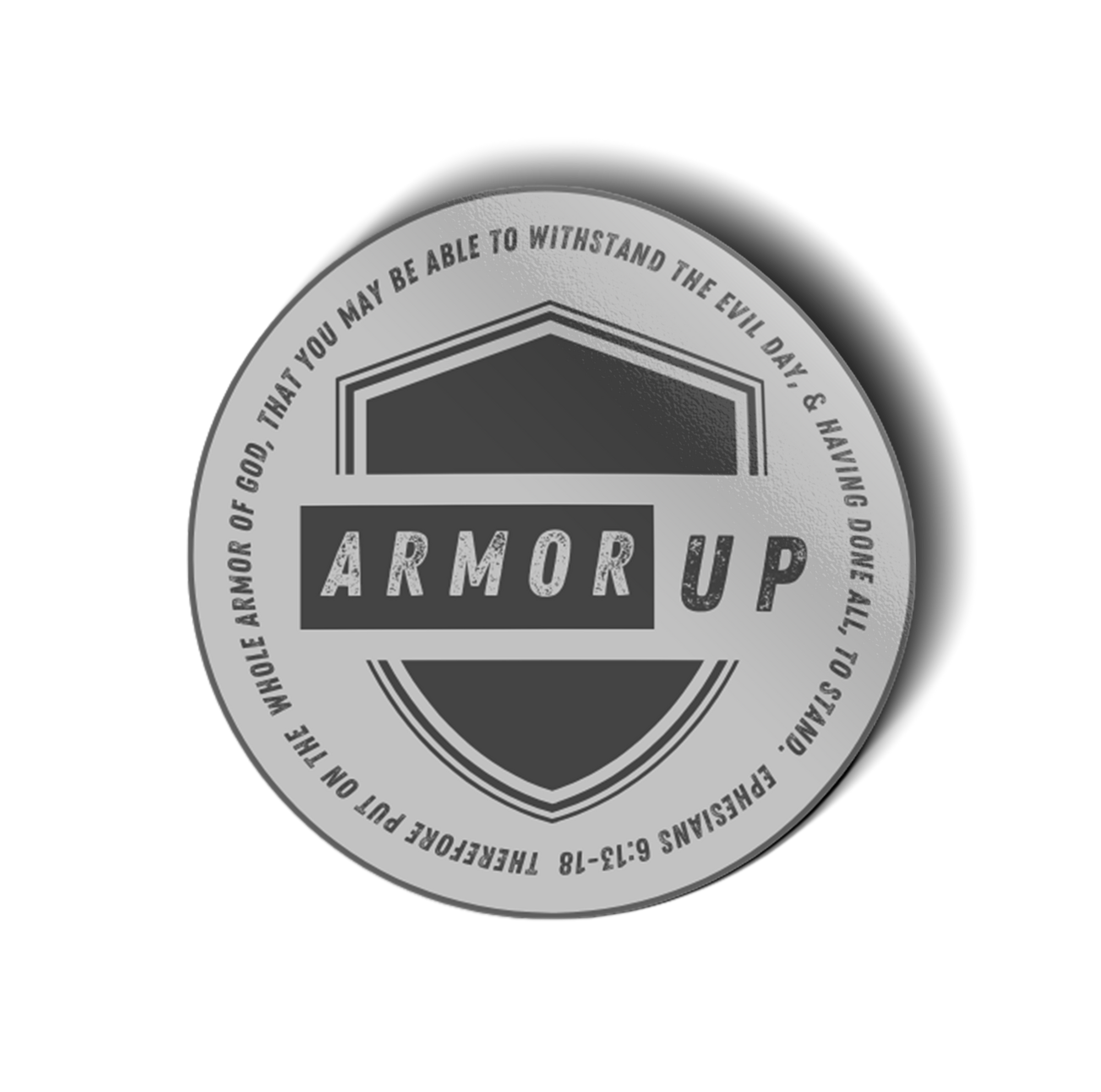 Armor Up Vinyl Sticker