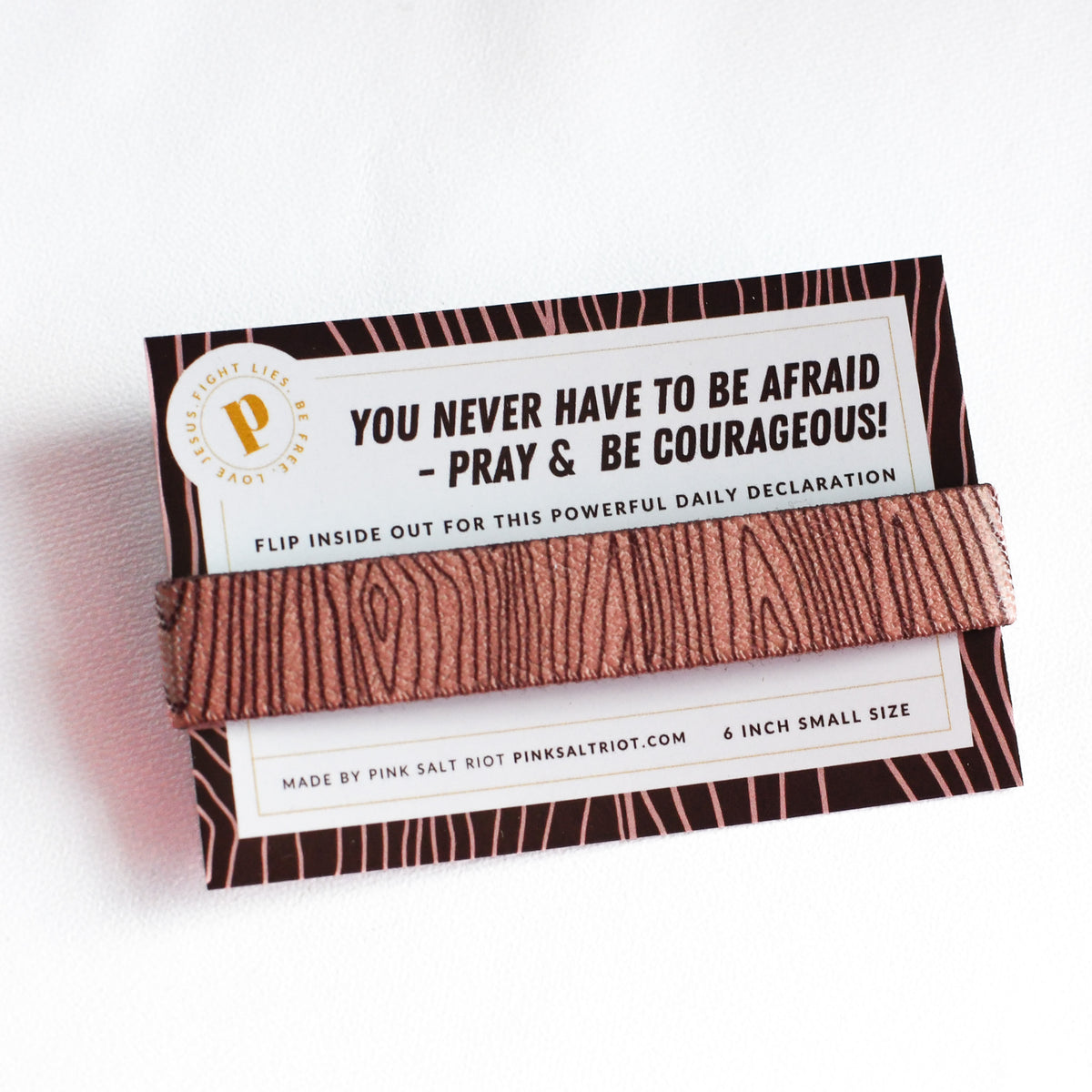 Be Courageous Kids TruthBand-Pink Salt Riot