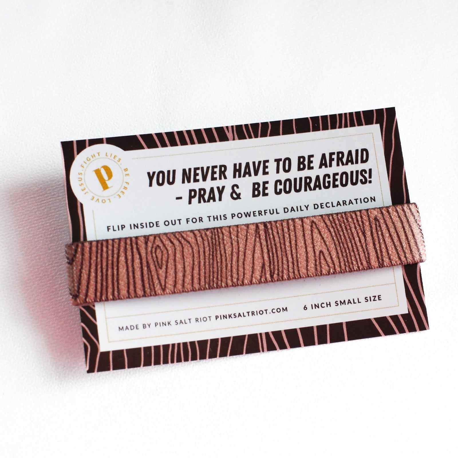 Be Courageous Kids TruthBand-Pink Salt Riot