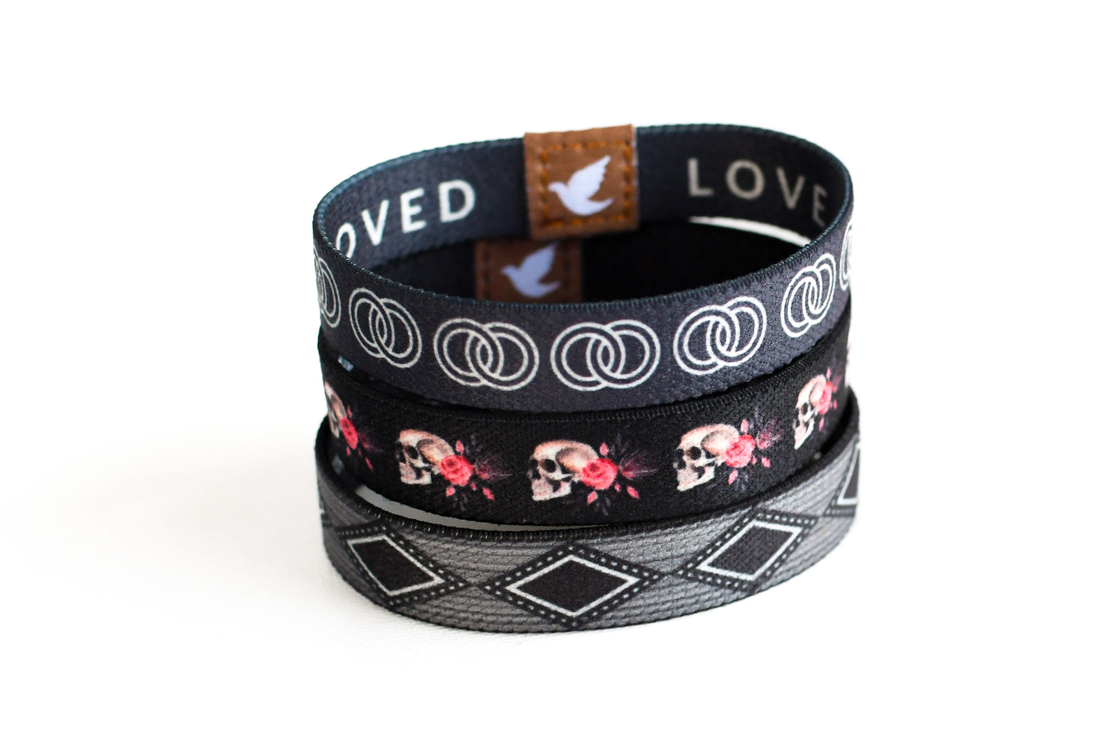 What's Really Important Medium Truthband Stack-Pink Salt Riot