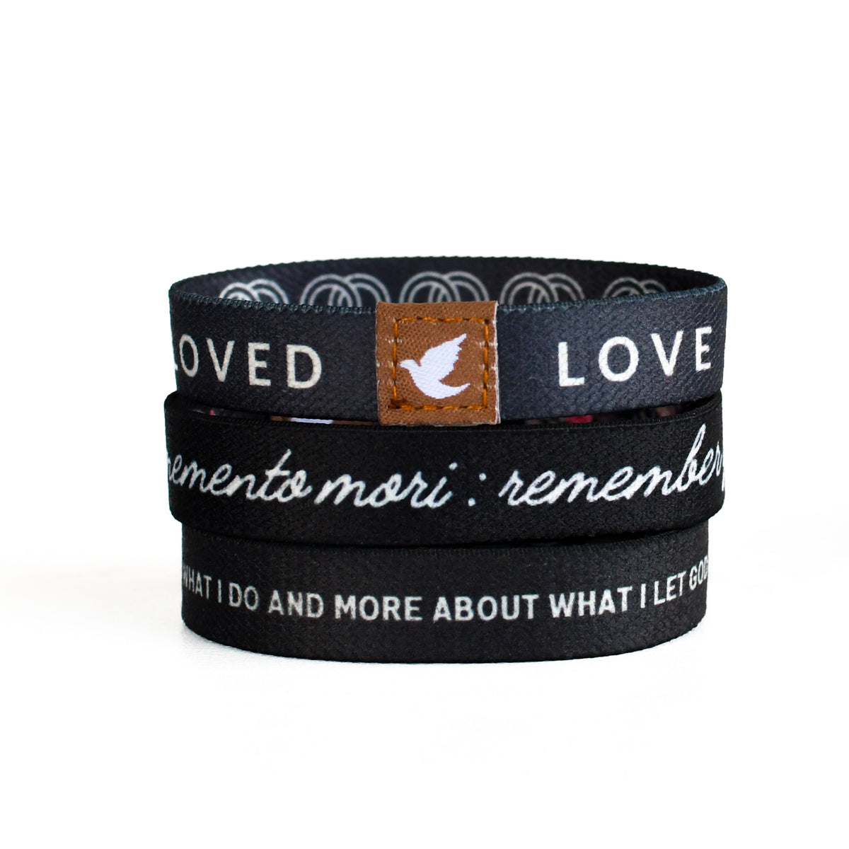 What's Really Important Medium Truthband Stack-Pink Salt Riot