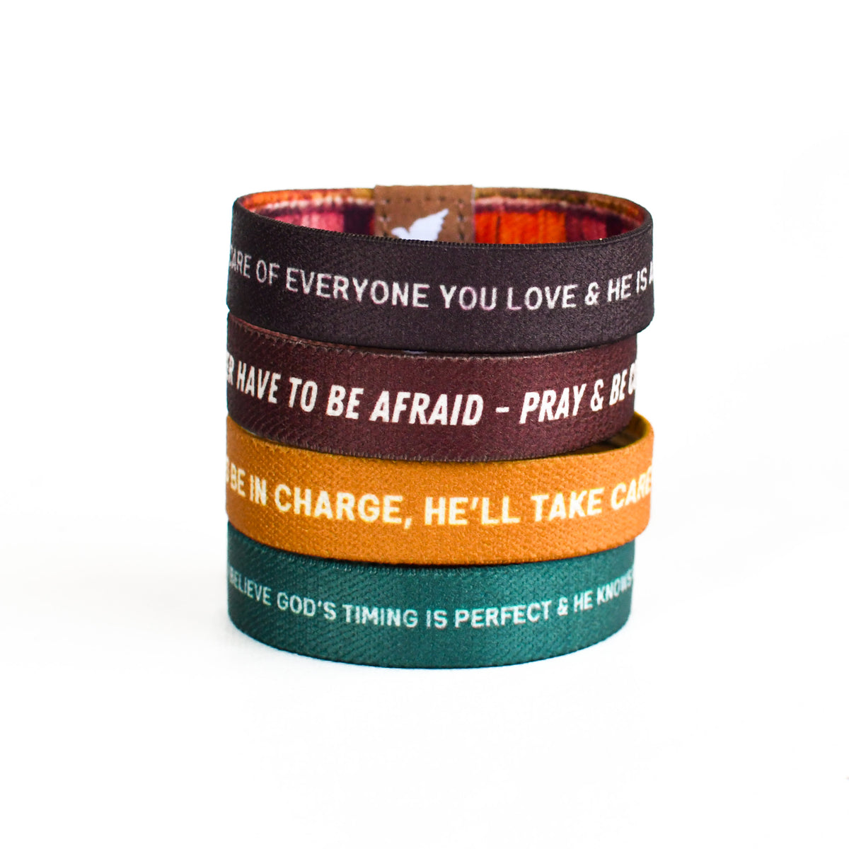 Growing in Trust Boho Kids Truthbands Stack-Pink Salt Riot